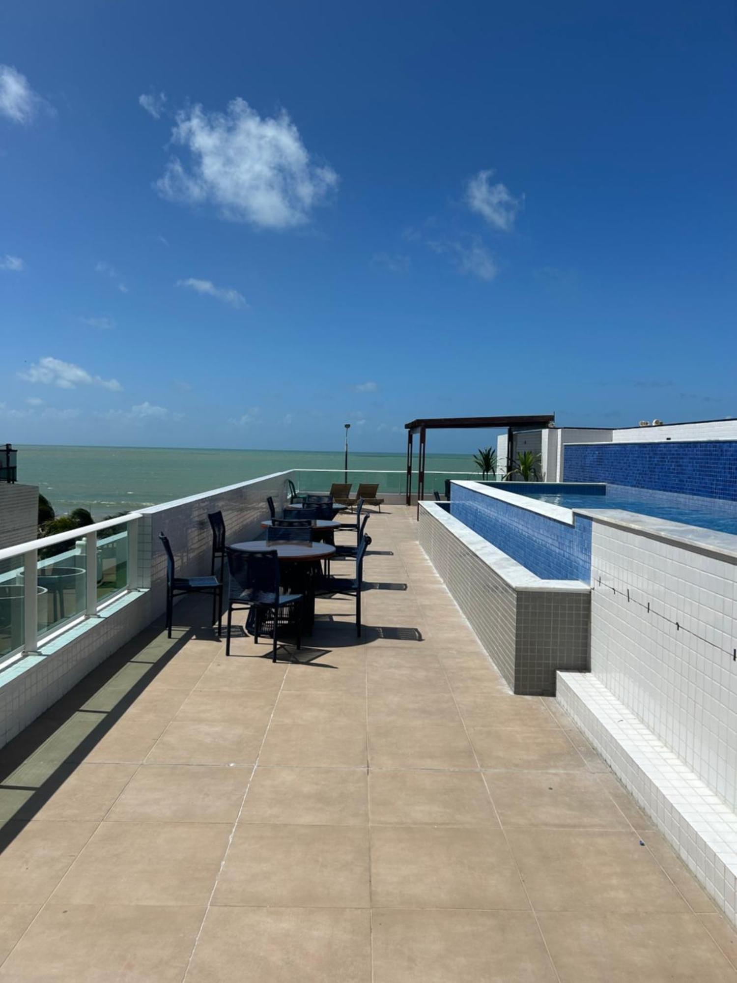 Apartamento Beira Mar Joao Pessoa Bagian luar foto